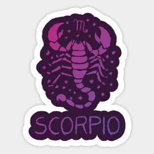 Scorpio Sticker